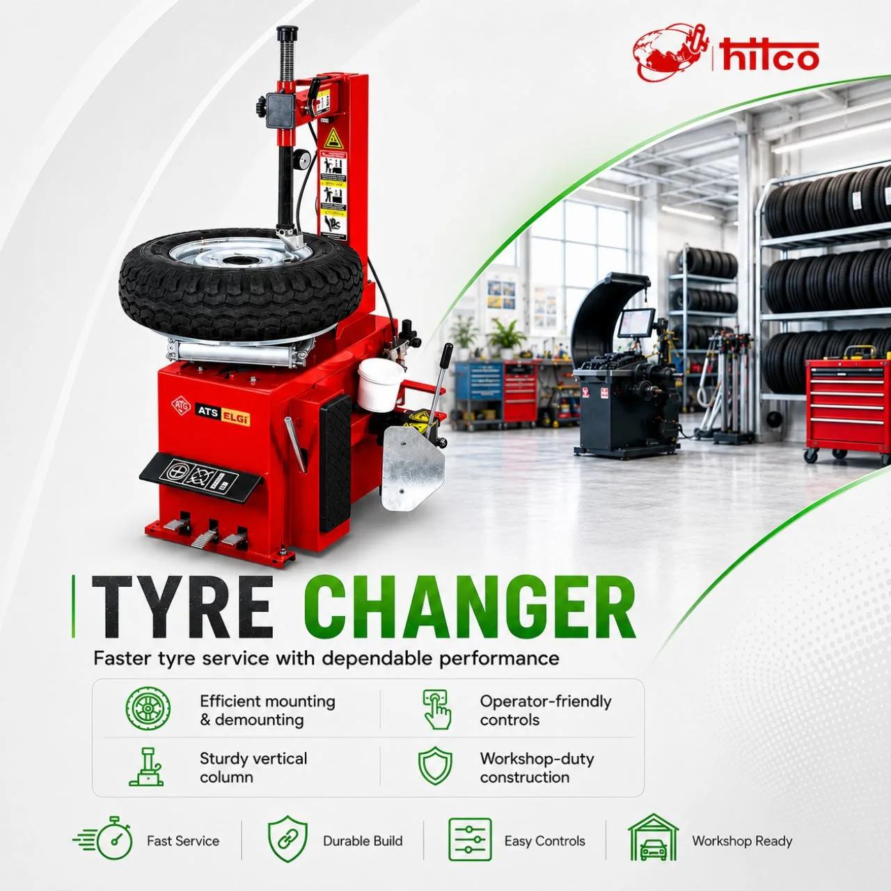 Tire Changer vs Wheel Balancers: What’s the Difference and Which Do You Need? 10 tyre-changer-standard